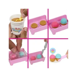 Barbie - Playset muñeca Malibú con pastelería