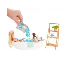 Barbie - Playset muñeca y baño