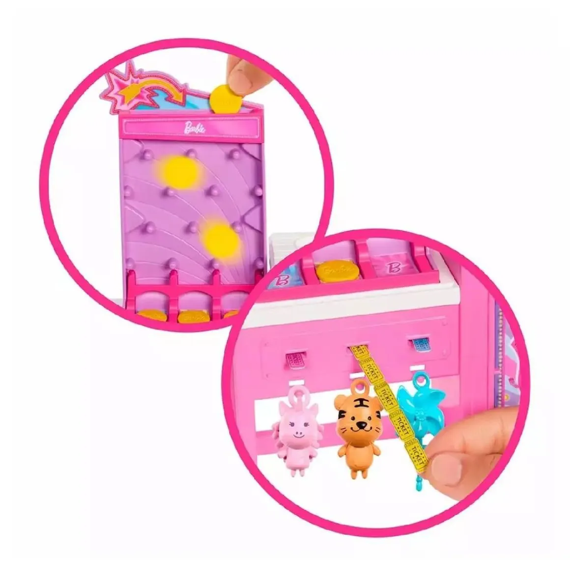 Barbie - Puesto de Algodón de Azúcar