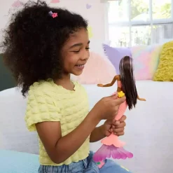 Barbie - Sirena Flores Mágicas - Morena