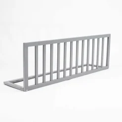 Barrera de cama de Madera Natural Gris