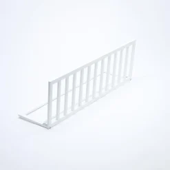 Barrera de cama de Madera Natural Blanca