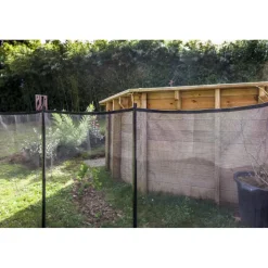 Barrera de seguridad flexible para piscinas