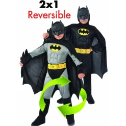 Batman - Disfraz reversible 3-4 años