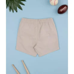 Bermudas beige para niño