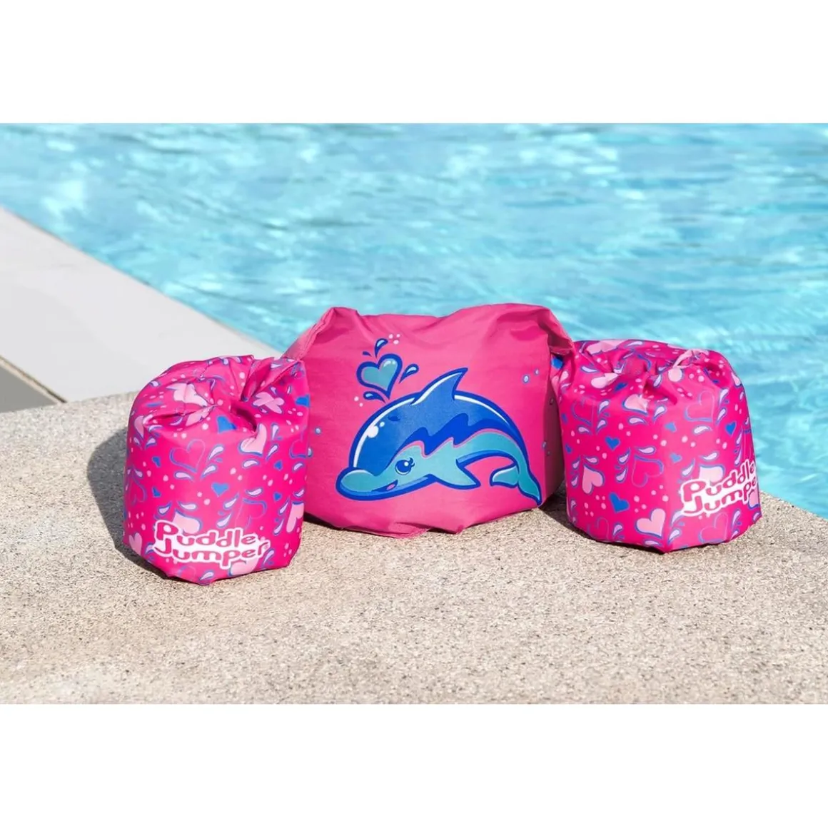 BestWay - Chaleco de natación delfín