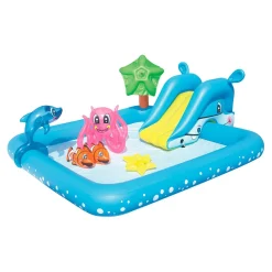 Bestway - Piscina Infantil Hinchable con Tobogán - Acuario Fantástico (varios modelos)