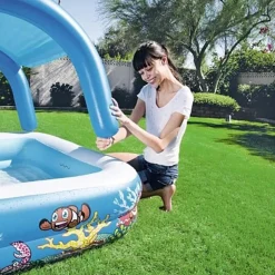 Bestway - Piscina Inflable con Toldo