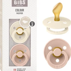 Bibs - Pack 2 chupetes Colour 6-12 meses - Ivory/Blush