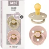 Bibs - Pack 2 chupetes Colour 6-18 meses - Vanilla/Blush
