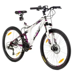 Bicicleta MTB NEON Amazone V1 blanca