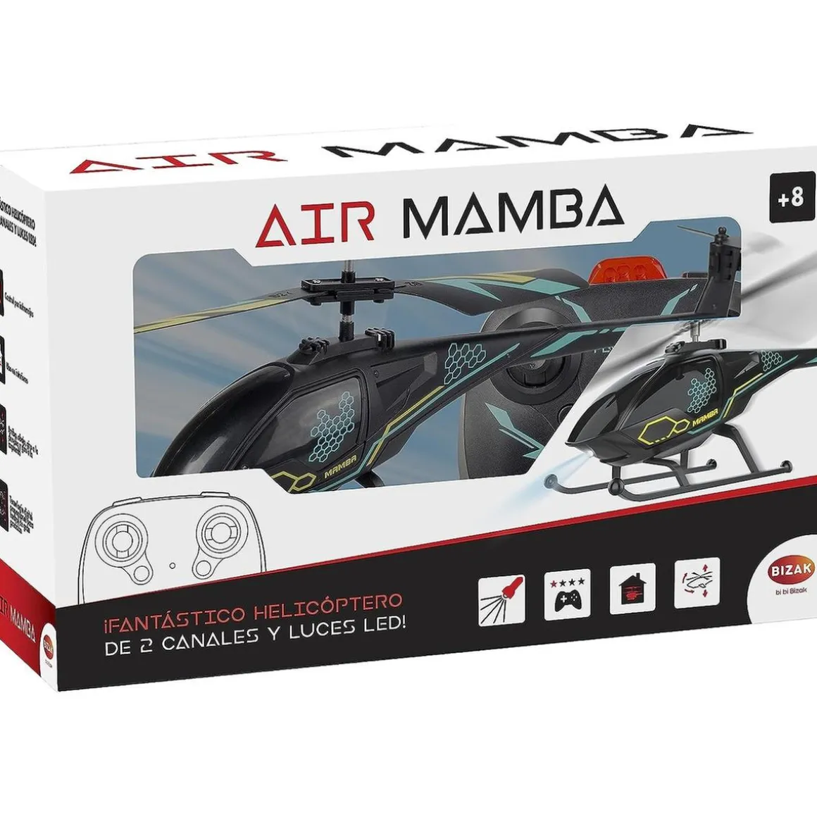 Bizak - Juguete volador Flybotic ㅤ