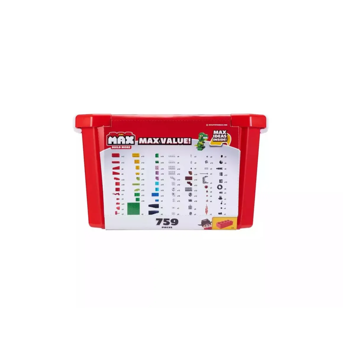 Bloques de construcción Maestro Constructor 759 Piezas