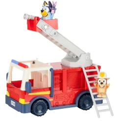 Bluey - Camión de bomberos con figuras