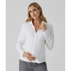 Blusa premamá y lactancia blanca
