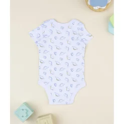 Body bebé manga corta con estampado de dinosaurios