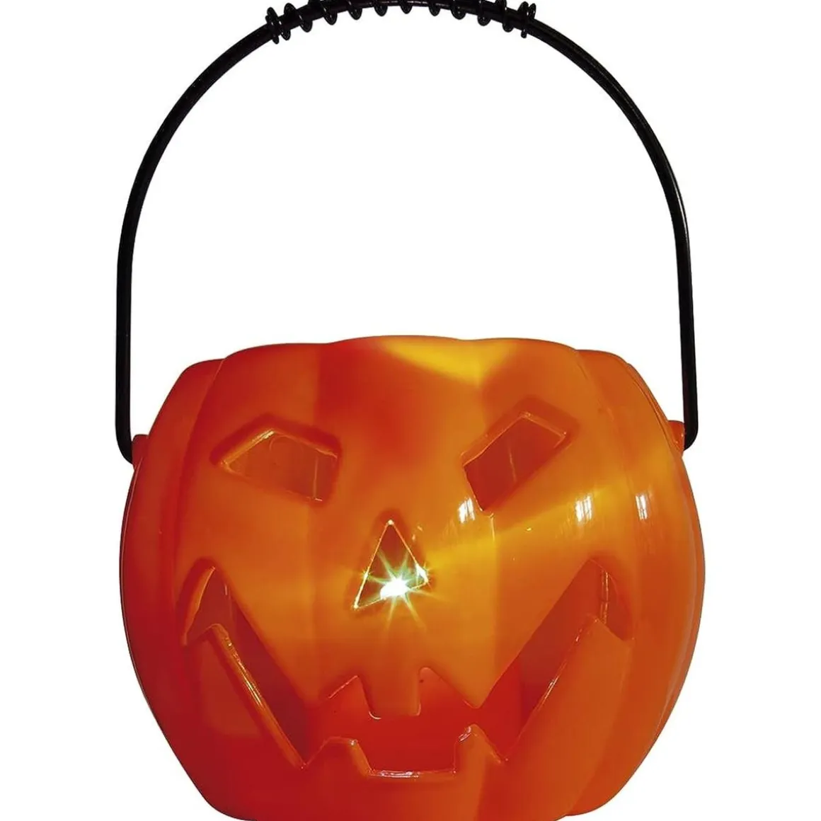 Calabaza con luz y sonido para decoración de fiestas ㅤ