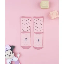Calcetines antideslizantes rosa Minnie