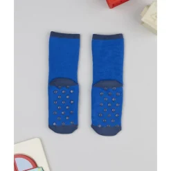 Calcetines antideslizantes niño Race azules