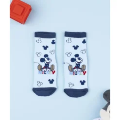 Calcetines antideslizantes de niño Disney Mickey azul