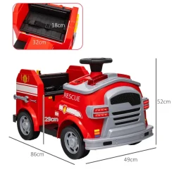 Camión de bomberos eléctrico