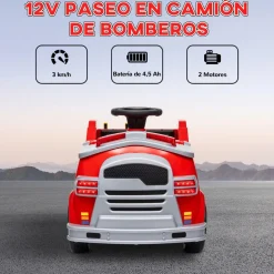 Camión de bomberos eléctrico