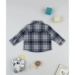 Camisa escocesa de niño