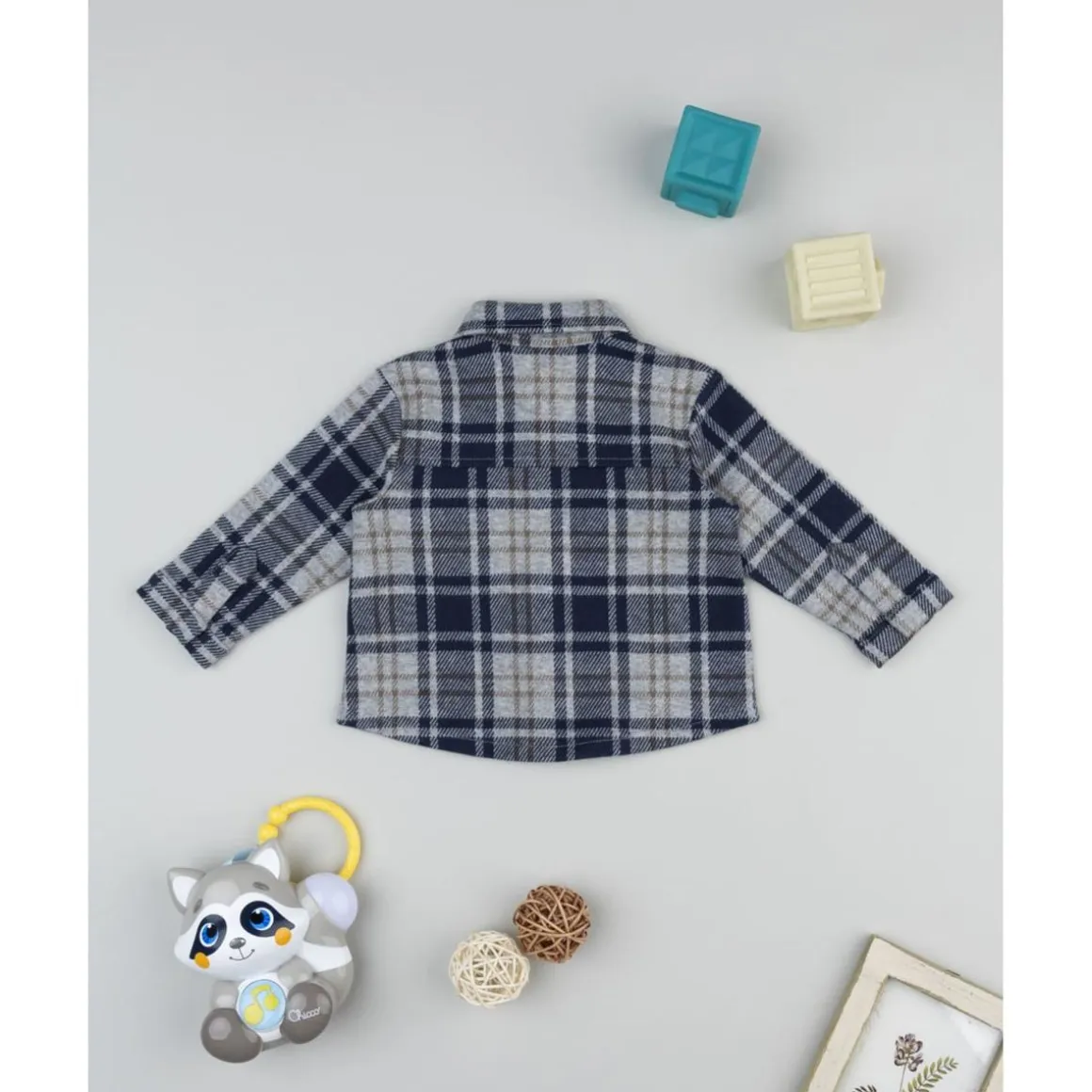 Camisa escocesa de niño