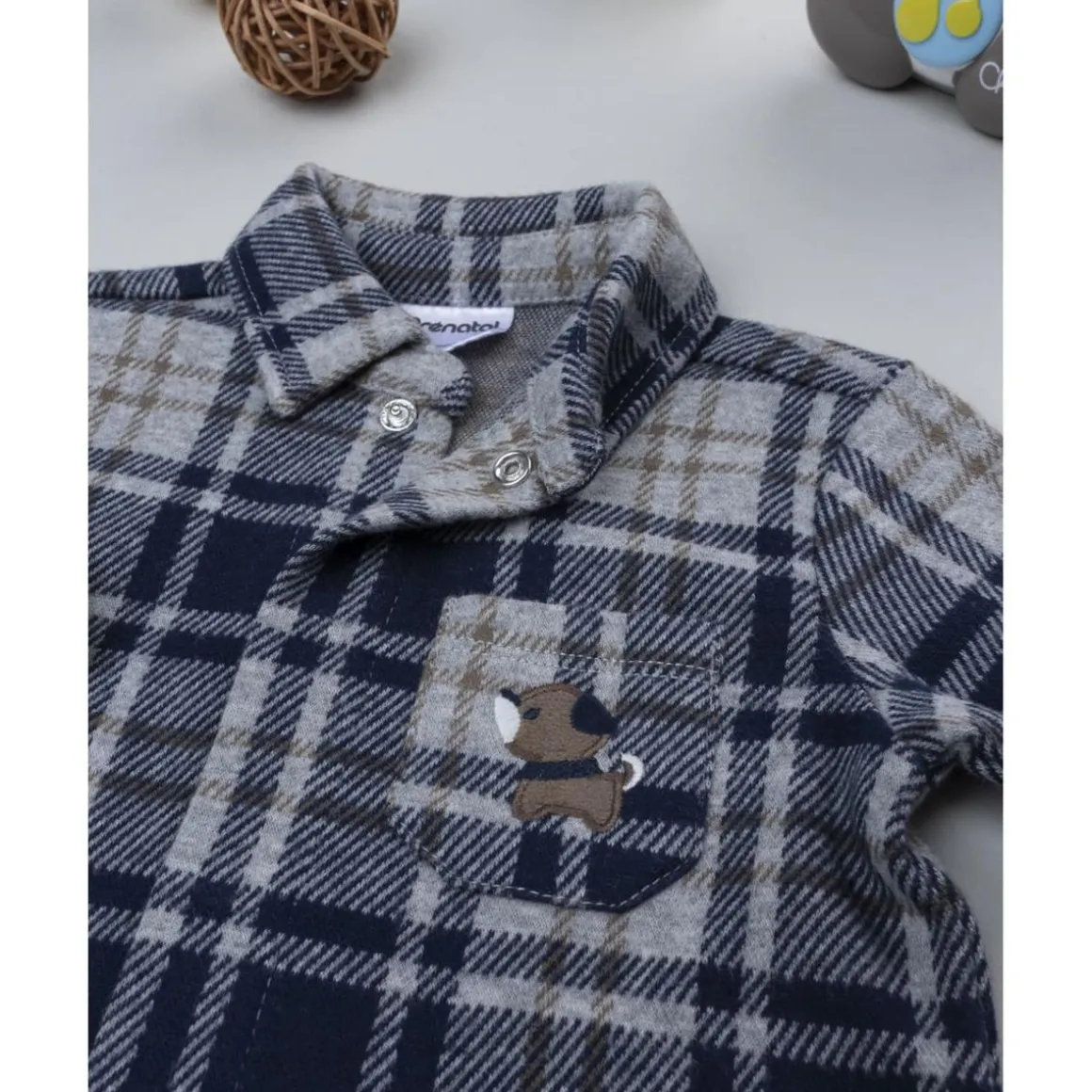 Camisa escocesa de niño