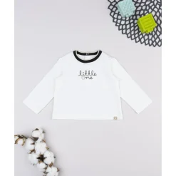Camiseta de niño blanca “Little One”