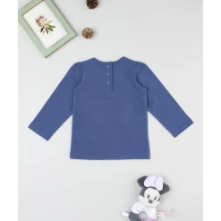 Camiseta niña azul Minnie