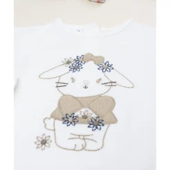 Camiseta niña conejito