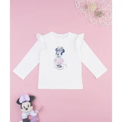 Camiseta niña Minnie frill