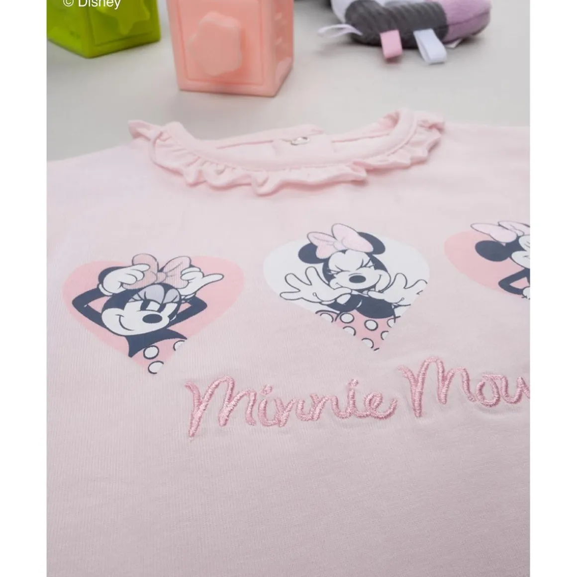 Camiseta niña Minnie rosa