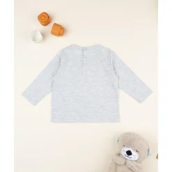 Camiseta niño gris osito