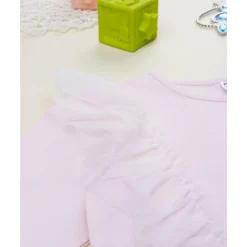 Camiseta rosa bailarina niña