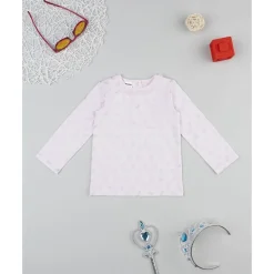 Camiseta rosa con volantes niña