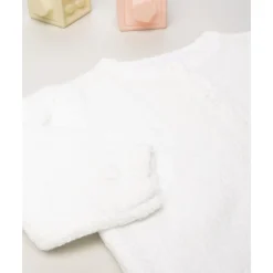 Cardigan blanco de niña