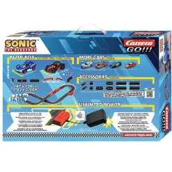 Carrera Go!!! - Circuito de carreras Sonic + Shadow 4,3m