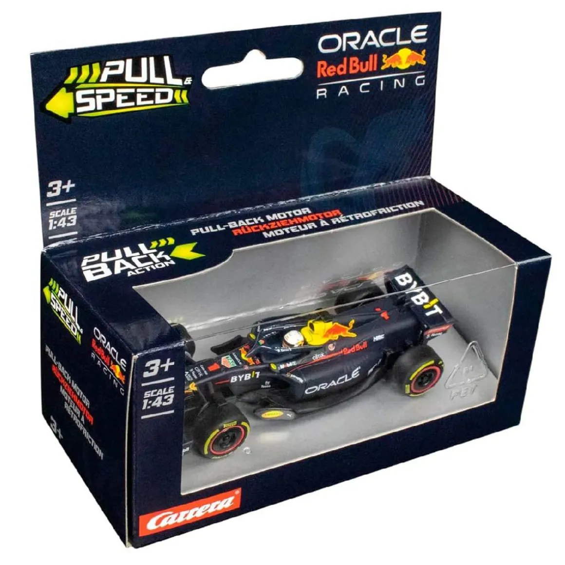 Carrera Pull & Speed - Coche F1 Red Bull Max Verstappen 1:43