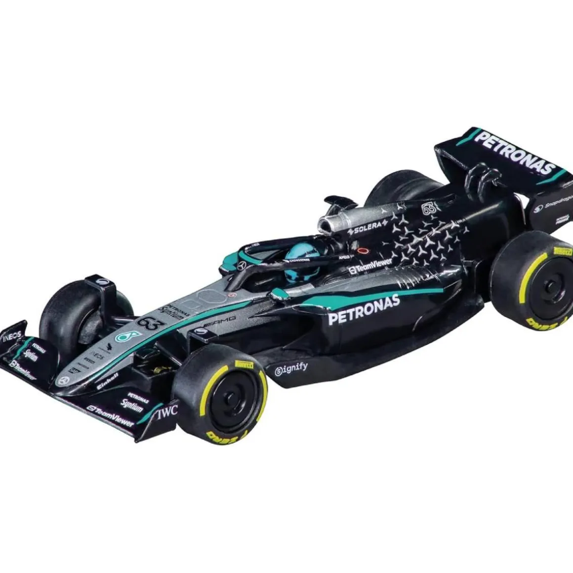 Carrera Pull Back Action - Mercedes AMG Petronas F1 n.63 G. Russel 1:43