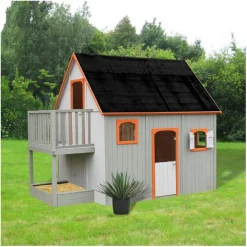 Casa DUPLEX infantil de madera Carry