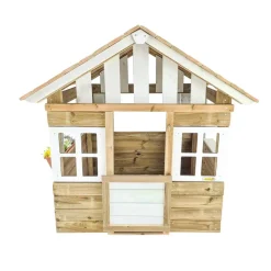 Casita de madera Lollipop Blanca