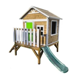 Casita elevada de madera Flam