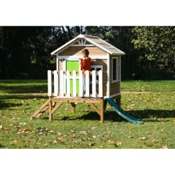 Casita elevada de madera Flam