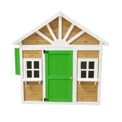 Casita infantil Visby de madera Verde