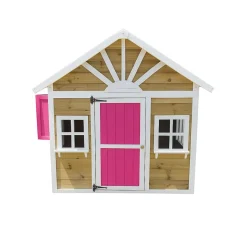 Casita infantil Visby de madera Rosa