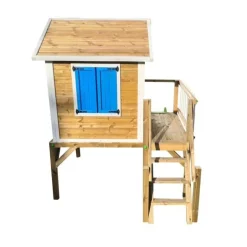 Casita Visby elevada 90 cm Azul