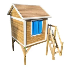 Casita Visby elevada 90 cm Azul