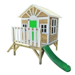 Casita Visby elevada 60 cm Verde
